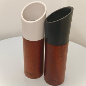 Gourmet wood Grinders White & Black